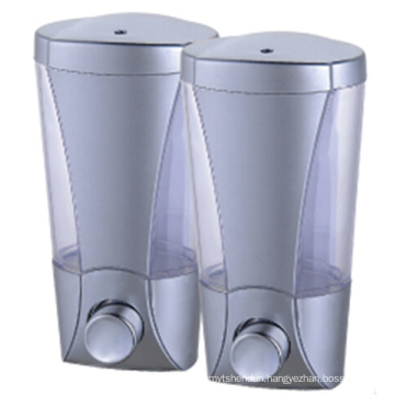 Low Price 200ml*2 Kitchen Silver Plastic Soap Dispenser